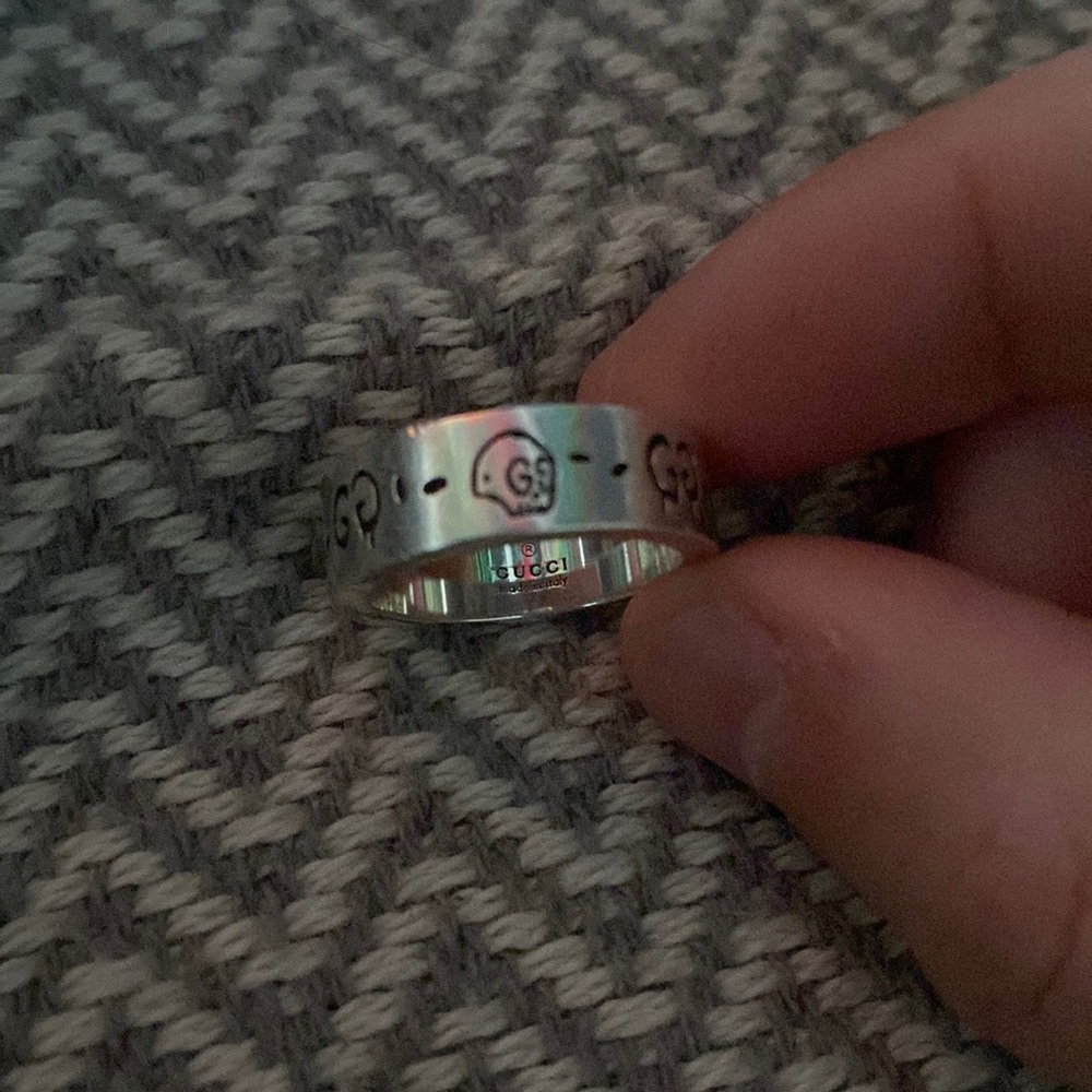 GucciGhost ring in silver